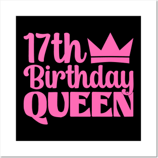 17th birthday queen Posters and Art